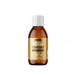Omega 3 Mega Wegańska Olej z Alg Smak Cytrynowy 150 ml BeKeto