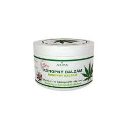 Balsam Konopny Rozgrzewający do Masażu z Mentolem 250 ml Alpa