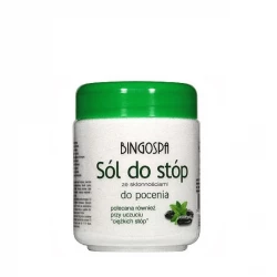 Sól do Stóp ze skłonnościami do Pocenia (Polecana Przy Uczuciu Ciężkich Stóp) 550 g BingoSpa