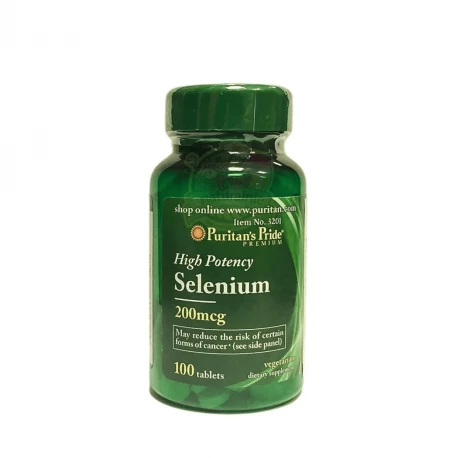 Selen 200mcg (100tab) Selenium PURITAN\'S PRIDE
