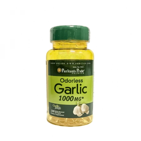 Czosnek Bezzapachowy 1000 mg (100 kaps) Puritan\'s Pride
