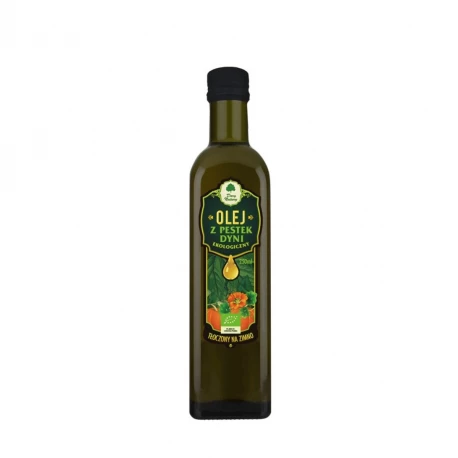 Olej z Pestek Dyni EKO 250ml Dary Natury