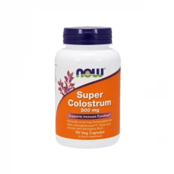 Super Colostrum 500 mg (90 kaps) Wołowe Kolostrum Now Foods
