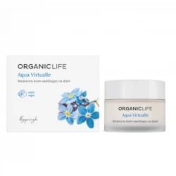 Aqua Virtualle Botaniczny Nawilżający Krem na Dzień Niezapominajka 50 g Organic Life