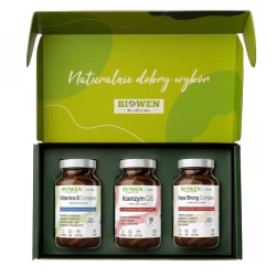 Statin Protect Zestaw na Statyny Koenzym Q10 B Complex+ Cholina Hepa Strong Biowen