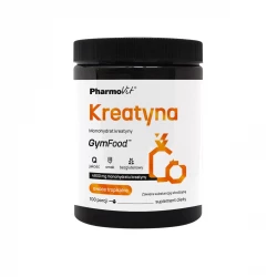 Kreatyna Monohydrat Kreatyny Proszek o Smaku Owoców Tropikalnych 500 g Gym Food Pharmovit