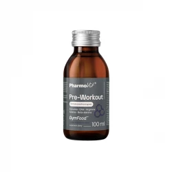 Pre-Workout Formuła Przedtreningowa o Smaku Owoców Skandynawskich Płyn 100 ml Gym Food Pharmovit