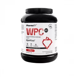 WPC Koncentrat Białka Serwatkowego Instant o Smaku Truskawkowym Proszek 700 g Gym Food Pharmovit
