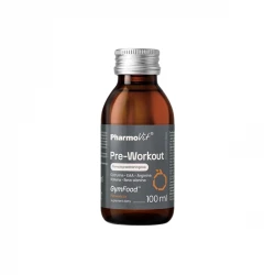 Pre-Workout Formuła Przedtreningowa o Smaku Pomarańczowym Płyn 100 ml Gym Food Pharmovit