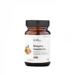 Enzymy Trawienne DigeZyme (60 kaps) Aura Herbals