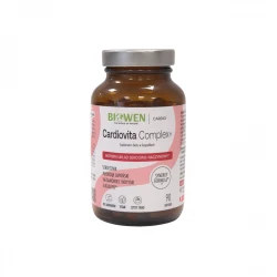 Cardiovita Complex+ Kora Sosny Głóg Ginko Biloba Guggul (90 kaps) Biowen