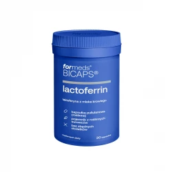 BICAPS Lactoferrin Laktoferyna z Mleka Krowiego (30 kaps) ForMeds