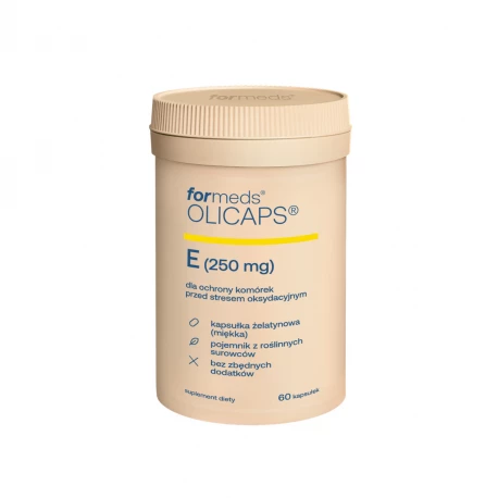 OLICAPS E Witamina E 250 mg Olej MCT (60 kaps) ForMeds