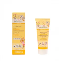 Bio Pasta Do Zębów dla Dzieci Bez Fluoru z Ekologicznym Aloesem i Rumiankiem 75 ml Baby Anthyllis