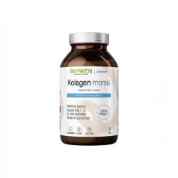 Kolagen Rybi Morski 5000 mg 3 x Peptydy Probiotyk i Prebiotyk Proszek 225 g Biowen