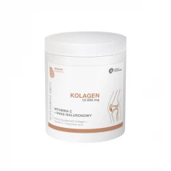 Kolagen 12000 mg Witamina C Kwas Hialuronowy Smak Ananasowy Proszek 400 g Invex Remedies