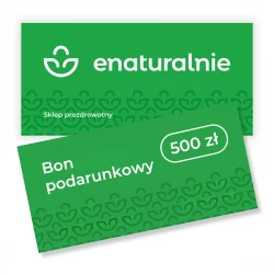 VOUCHER 500 zł - Karta Podarunkowa - Bon na Zakupy w Enaturalnie