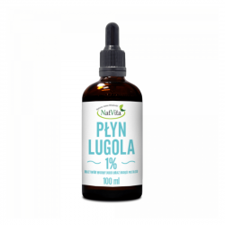 Płyn Lugola 1% Roztwór Wodny Jodu oraz Jodku Potasu 100 ml NatVita