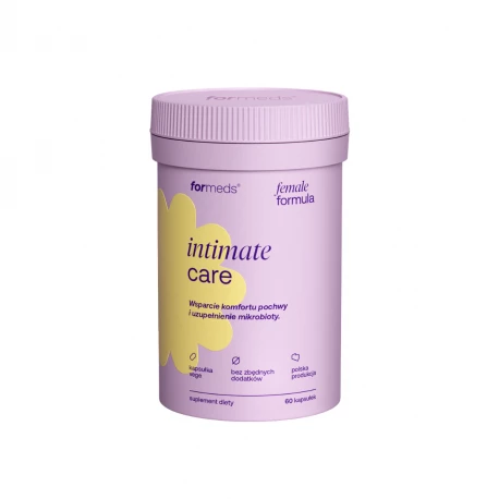 Intimate Care Komfort Intymny Uzupełnienie Mikrobioty Female Formula (60 kaps) Formeds