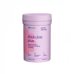 Libido Fem Plus Wsparcie Aktywności Seksualnej Maca Żeń-szeń (60 kaps) Female Formula Formeds