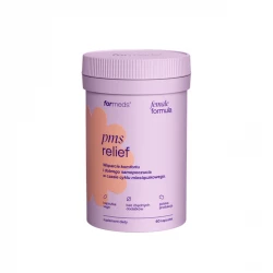 PMS Relief Cytrynian Magnezu B6 Niepokalanek Różeniec Imbir (60 kaps) Female Formula Formeds