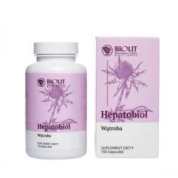 Ostropest Plamisty Sylimaryna Zielony Owies Wątroba (190 kaps) Biolit Hepatobiol