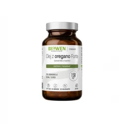 Olej z oregano Forte 150 mg 90% Karwakrolu Oliwa z oliwek (60 kaps) Biowen