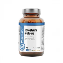 Colostrum Wołowe Witamina C Witamina D3 BioPerine (60 kaps) Pharmovit