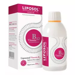 Liposomalna Witamina B12 Hydroksykobalamina 1000µq 250ml LIPOSOL ALINESS