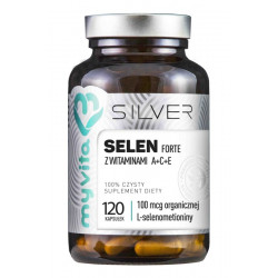 SELEN Selenometionina 100 mcg A+C+E (120 kaps) Silver Myvita