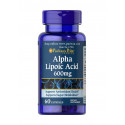 Kwas Alfa Liponowy ALA 600 mg (60 kaps) Puritan's Pride