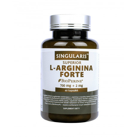 L-Arginina Forte Piperyna Superior (60 kaps) Singularis