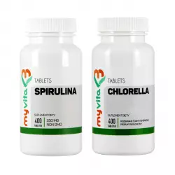 Spirulina + Chlorella 250mg (800tab) MYVITA