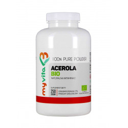 Acerola Proszek BIO 250 g Naturalna Witamina C MyVita