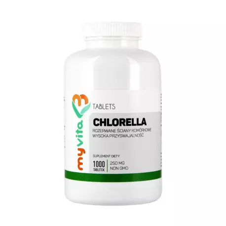 Chlorella Vulgaris 250 mg (1000 tab) MyVita