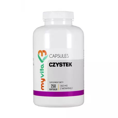 Czystek z Witaminą C 350 mg (250 kaps) MyVita
