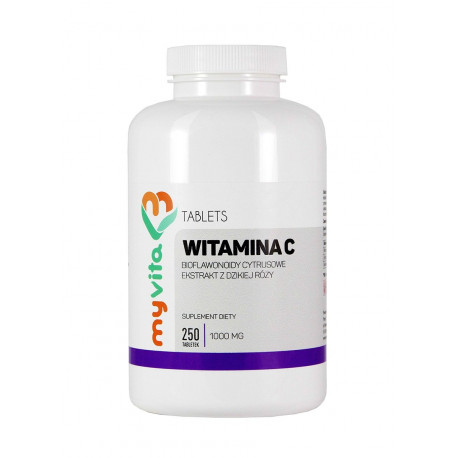 Witamina C + Dzika Róża + Bioflawonoidy (250 tab) MyVita