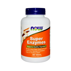 Super Enzymes Enzymy Trawienne (180 tab) Now Foods