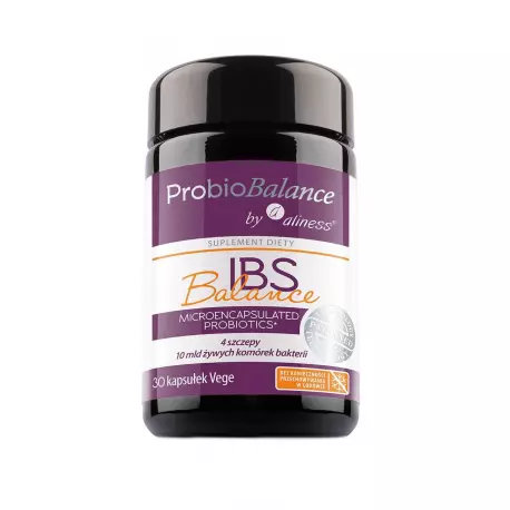 Probiotyk ProbioBalance IBS Balance 10 mld (30kaps) Aliness