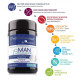 Probiotyk dla Mężczyzn ProbioBalance MAN Balance 20mld (30kaps) Aliness