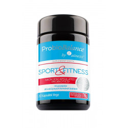 Probiotyk dla Aktywnych ProbioBalance Sport & Fitness 30mld (30kaps) Aliness
