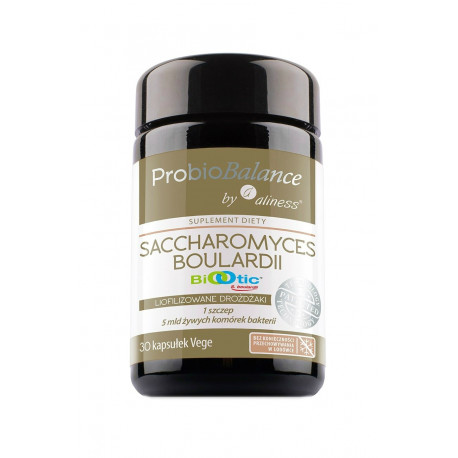 Probiotyk ProbioBalance Saccharomyces Boulardii Biotic 5mld (30kaps) Aliness