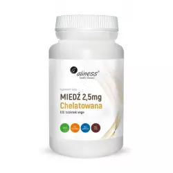 Miedź Chelatowana 2,5 mg (100tab) Aliness