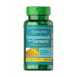 Kurkuminoidy 93% Ekstrakt z Kurkumy (30kaps) Curcumin Puritan's Pride
