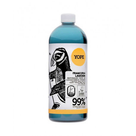 YOPE Naturalny płyn do czyszczenia podłóg Lawenda 1000ml