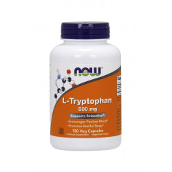 L-Tryptophan Tryptofan 500 mg (120kaps) Now Foods