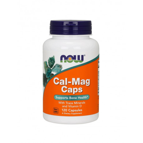 CAL-MAG Bone Health (120 kaps) Zdrowie Kości Now Foods