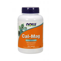 CAL-MAG Stress Formula B-Complex Witamina C (100tab) Now Foods