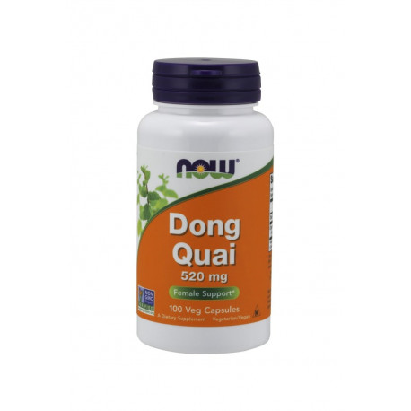 Dong Quai 520 mg (100kaps) Dzięgiel Chiński Now Foods