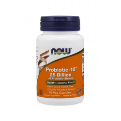 Probiotic-10 25 Billion (50 kaps) Probiotyk Now Foods